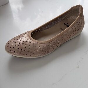 Jana rose gold Ballet Flats